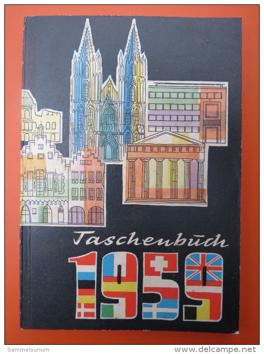 "Taschenbuch 1959" Vom Heimatdienst Bonn (Bundeszentrale) - Kronieken & Jaarboeken