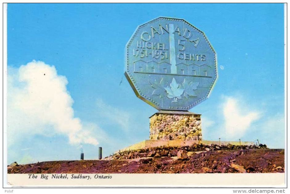 The Big Nickel, Sudbury , Ontario (61926) - Monnaies (représentations)