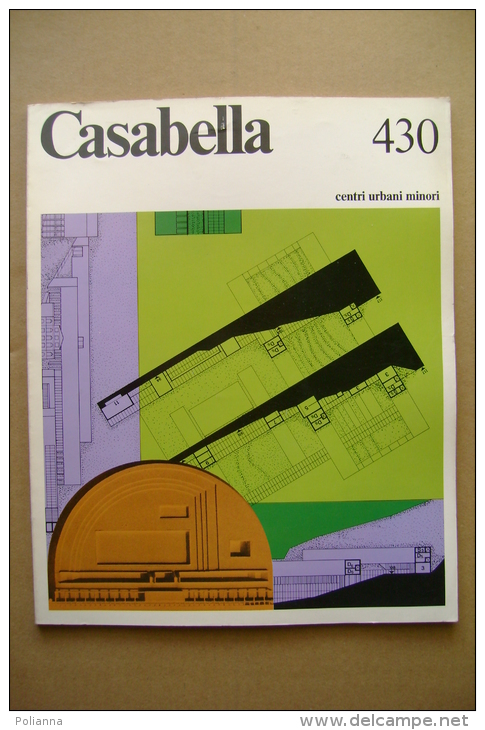 PBX/56  CASABELLA N.430/1977- Livorno/Bellinzona Architettura - Arts, Architecture