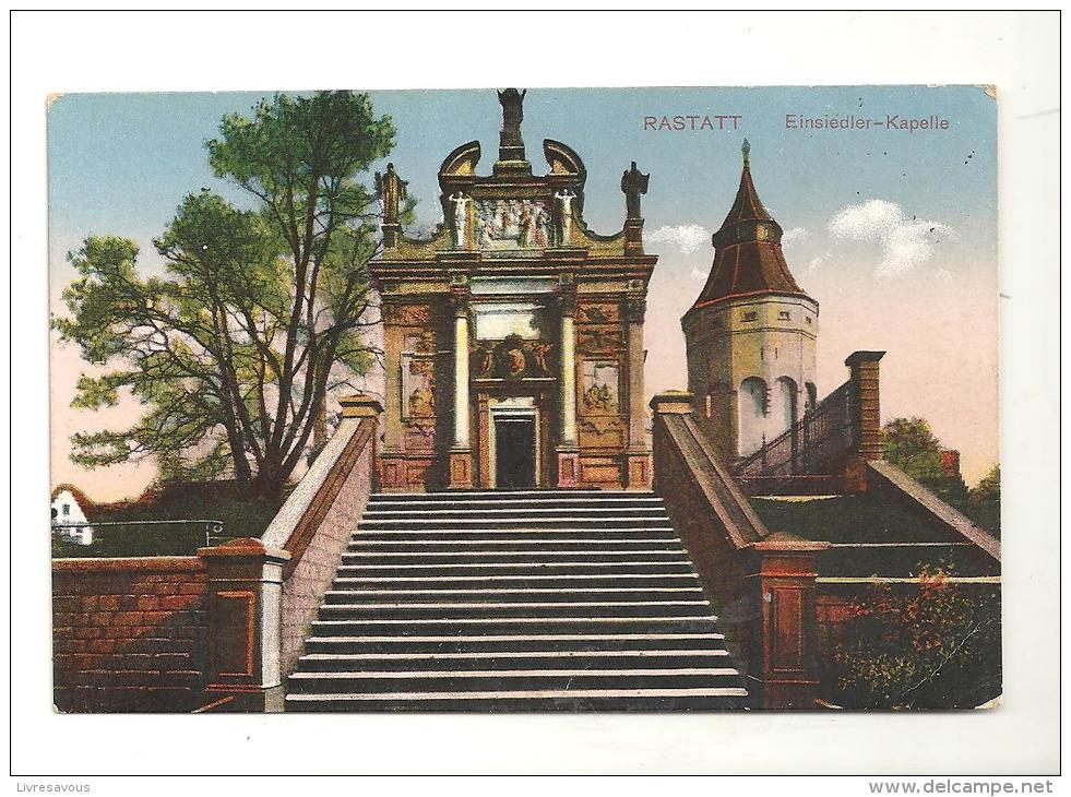 CPA Allemagne Rastatt Einsiedler-Kapelle De 1919 - Rastatt