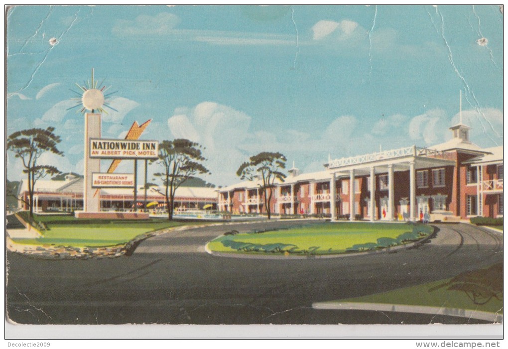 ZS42644 Nationwide Inn Am Albert Pick Motel Georgesville Road   2   Scans - Andere & Zonder Classificatie