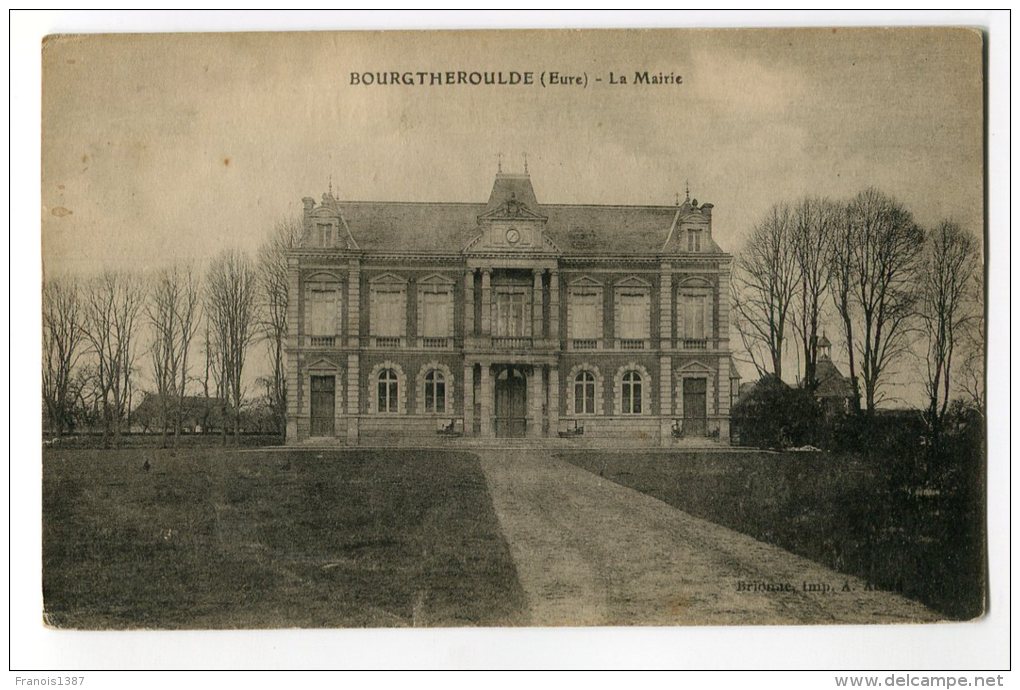Ref 191 - BOURGTHEROULDE - La Mairie - Bourgtheroulde