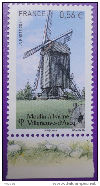 Moulin De Villeneuve D'Ascq - YT 4489 - Unused Stamps
