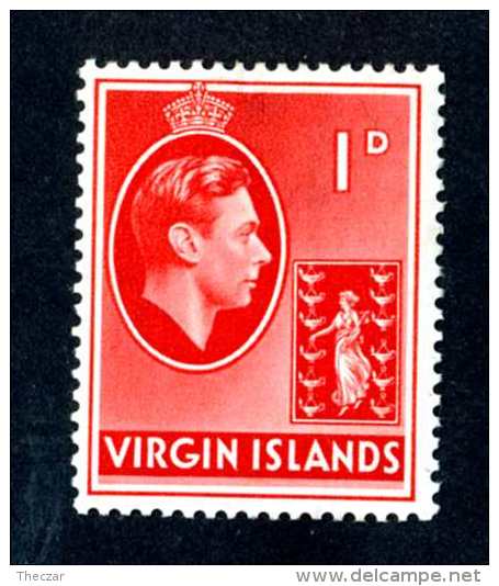 5897x)  Virgin Is 1938  ~ SG # 111 ~ Mint* ( Cat. £3.50-)~ Offers Welcome! - Iles Vièrges Britanniques