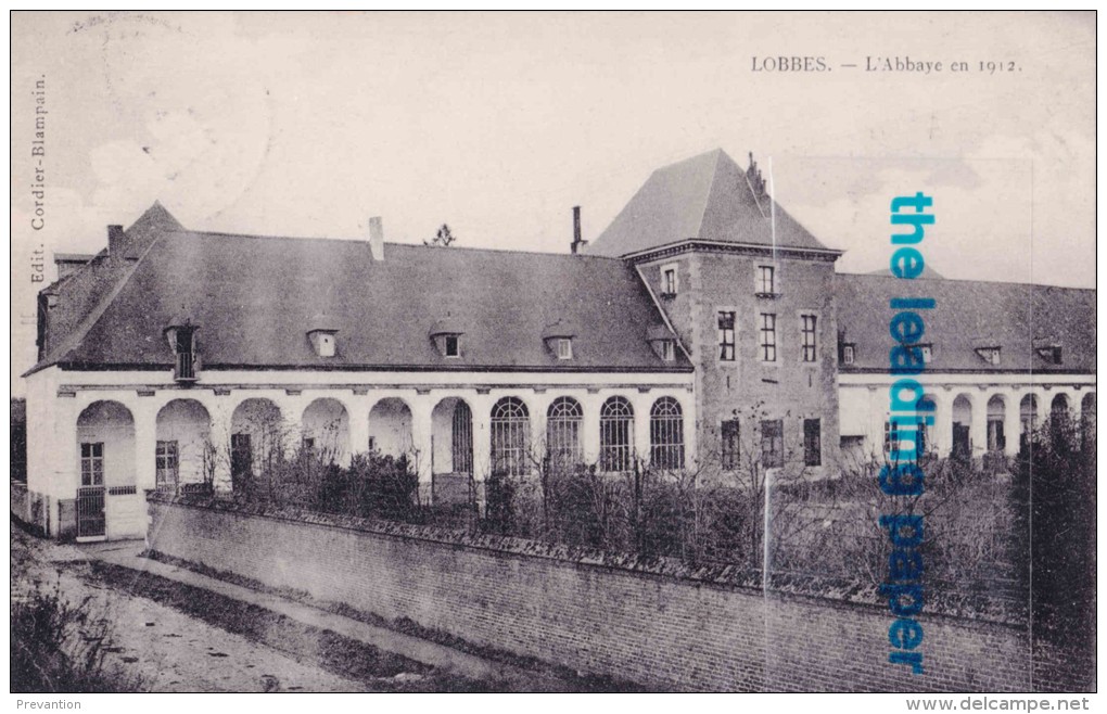LOBBES - L'Abbaye En 1912 - Lobbes