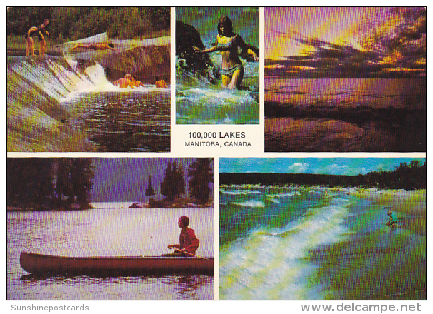 Canada Multi View 100,000 Lakes Manitoba - Other & Unclassified