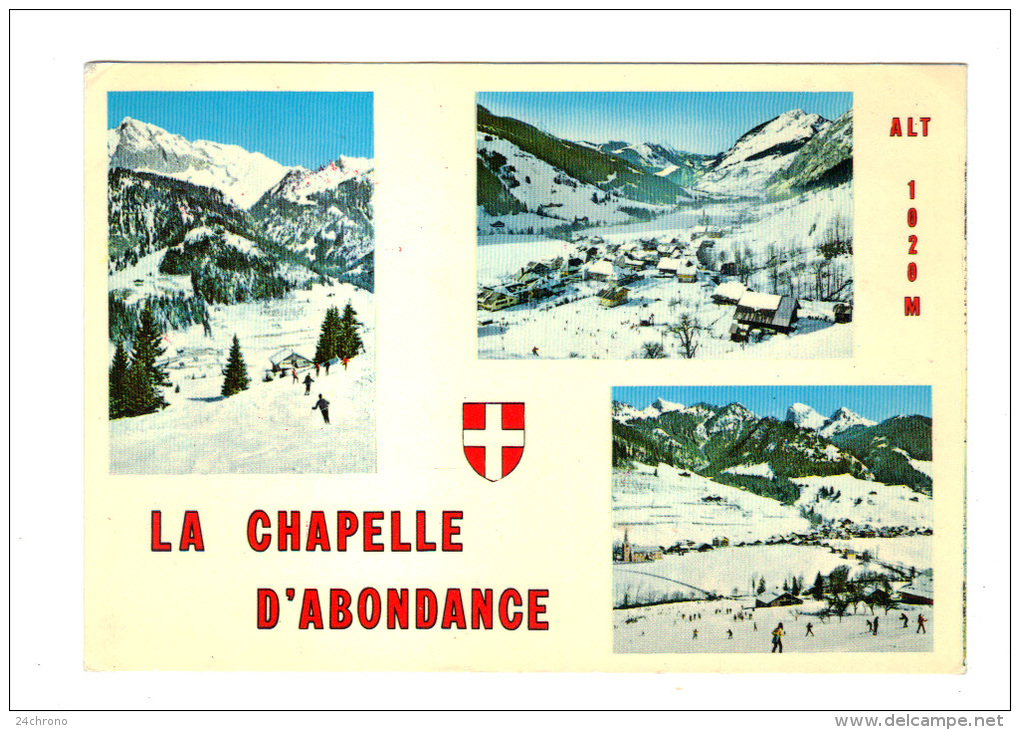 La Chapelle D´ Abondance: Multi Vues (13-3727) - La Chapelle-d'Abondance