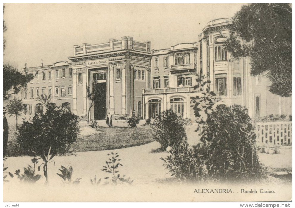 (202) Very Old Postcard - Carte Ancienne - Africa - Egypt - Alexandria - Alexandrië