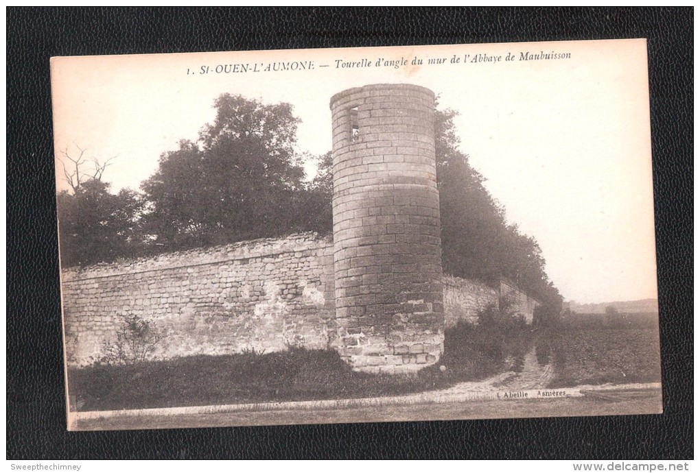 CPA 95 St-OUEN-L'AUMONE, Tourelle D'angle De L'Abbaye De Maubuisson. - Saint-Ouen-l'Aumône