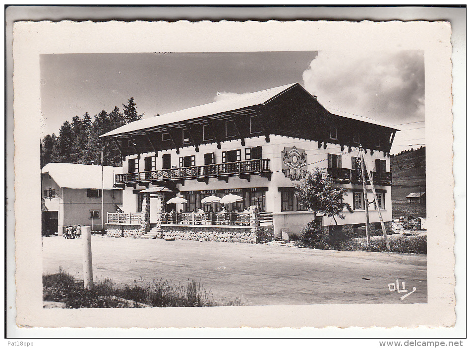 VALBERG 06 - Hotel Des MELEZES - Bar Hotel Restaurant - Jolie CPSM Dentelée " Encadrée " GF N° 503 - Alpes Maritimes - Altri & Non Classificati