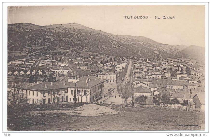 CPA 9 X 14 Algérie (14) TIZI OUZOU  Vue Générale - Tizi Ouzou