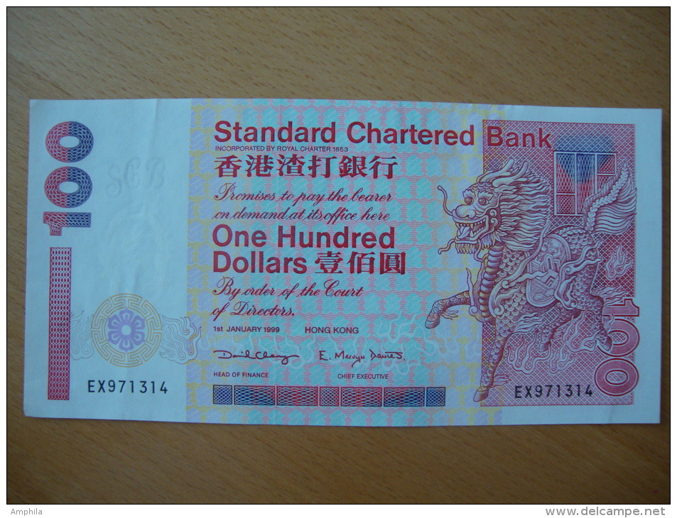 Hong Kong 100 Dollars - Standard Chartered Bank - Hong Kong