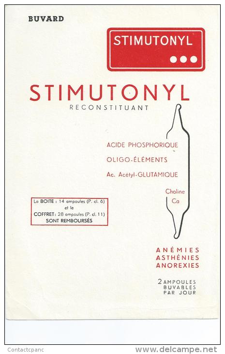 STIMUTONYL                 Ft  =  13 .5 Cm  X  21 Cm - Produits Pharmaceutiques