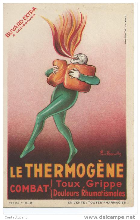 Le   "   THERMOGENE  "           Ft  =  13.5  Cm  X  21 Cm - Produits Pharmaceutiques