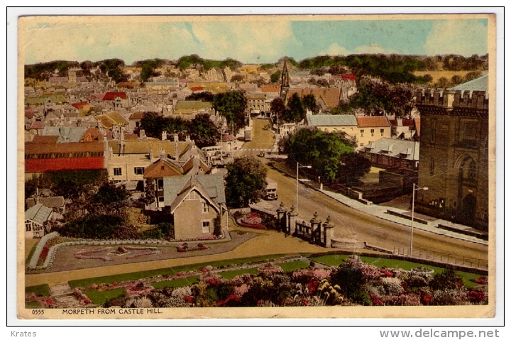 Postcard - Morpeth From Castle Hill        (11910) - Other & Unclassified