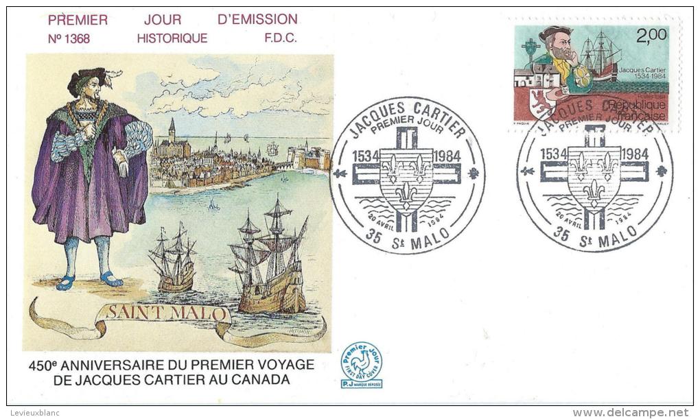 Premier Jour D´émission/Exploration/Canada / Canada/1984      PJE9 - 1980-1989