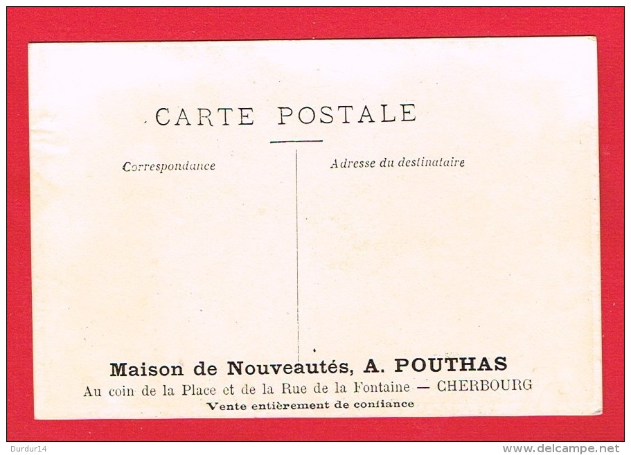 Fête Foraine - Parade Des Lutteurs - Marseille ( Pub Maison De Nouveautés A.Pouthas Cherbourg ) - Worstelen