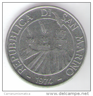 SAN MARINO 100 LIRE 1974 - San Marino