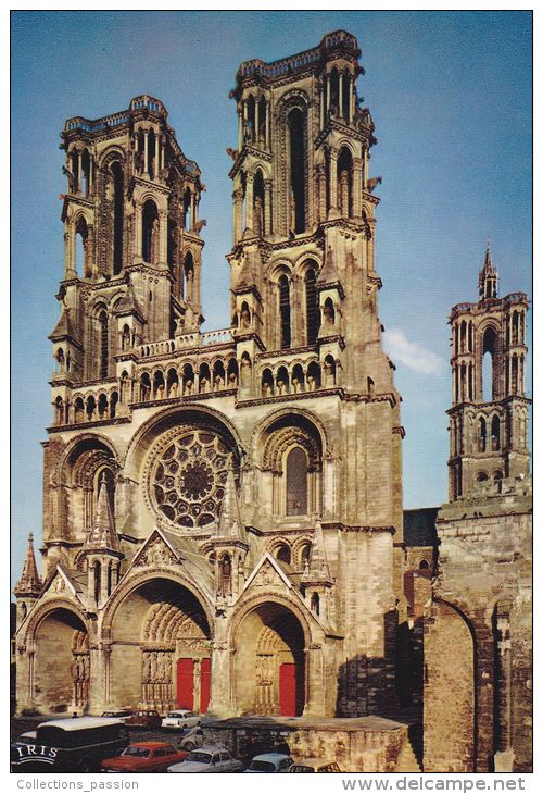 Cp , 02 , LAON , La Cathédrale - Laon