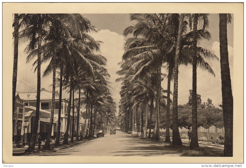 Carte Photo Neu Usumbura Albertville Avenue Storms - Altri & Non Classificati