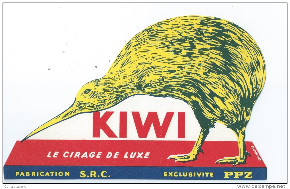 Cirage De Luxe     "  KIWI   "               -   Ft  =  12.5 Cm  X  20. Cm - Wassen En Poetsen