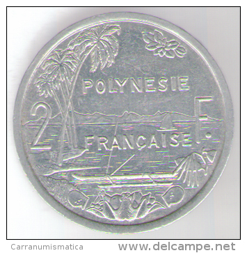 POLINESIA FRANCESE 2 FRANCS 1986 - Polinesia Francese