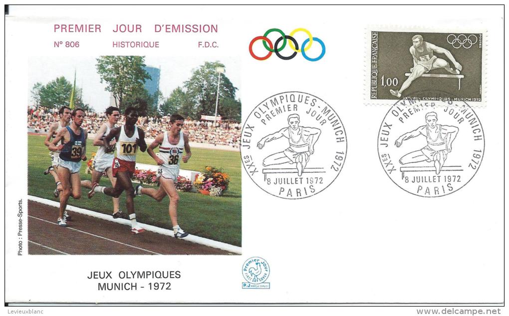 Premier Jour Emission/ Sports/ Jeux Olympiques /Munich / 1972   PJE18 - Sommer 1972: München