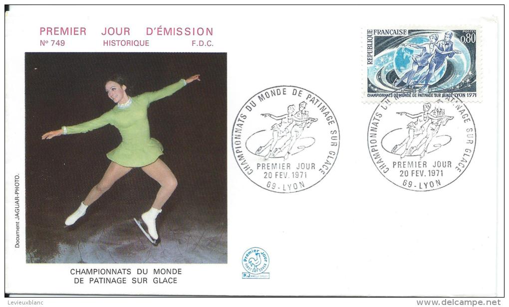 Premier Jour Emission/ Sports/Championnats Du Monde De Patinage Sur Glace/LYON/1971   PJE23 - Pattinaggio Artistico