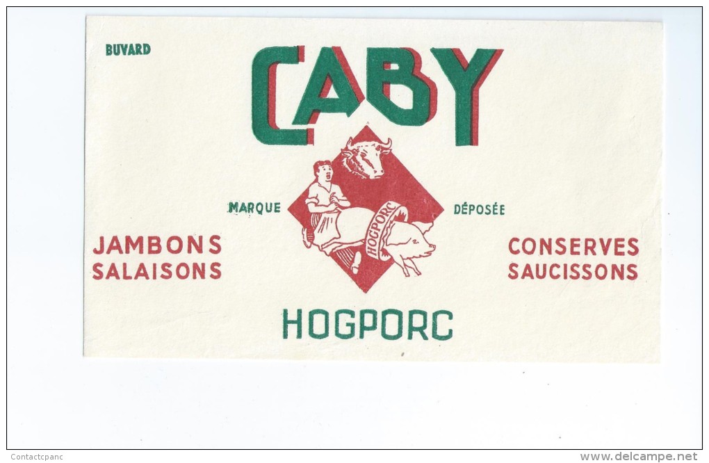 Saucissons      "   CABY   "       -   Ft  =  11 Cm  X  17 Cm - Food