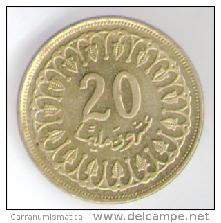 TUNISIA 20 MILLIM 1997 - Túnez