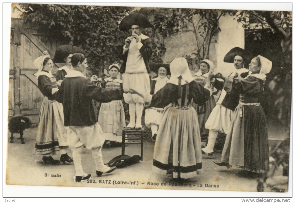 BATZ  - Noce De Paludiers - La Danse. - Batz-sur-Mer (Bourg De B.)