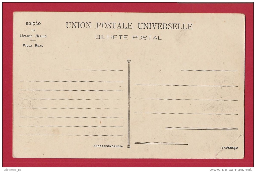 PORTUGAL - VILA REAL - S.DOMINGOS - 1915 PC - Vila Real