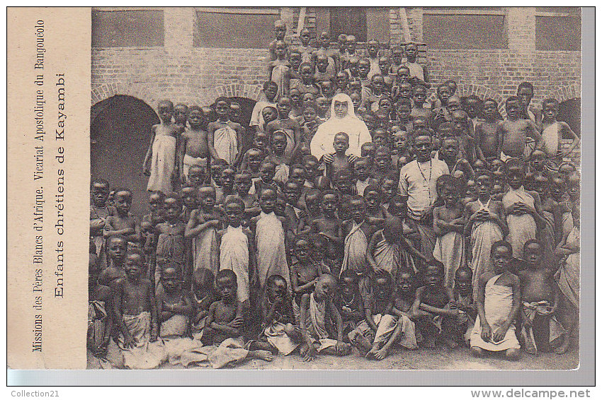 ZAMBIE .... ENFANTS CHRETIENS DE KAYAMBI - Sambia