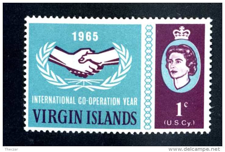 5928x)  Virgin Is 1965  ~ SG # 195  Mnh**  ~ (cat. £.10)~ Offers Welcome! - British Virgin Islands