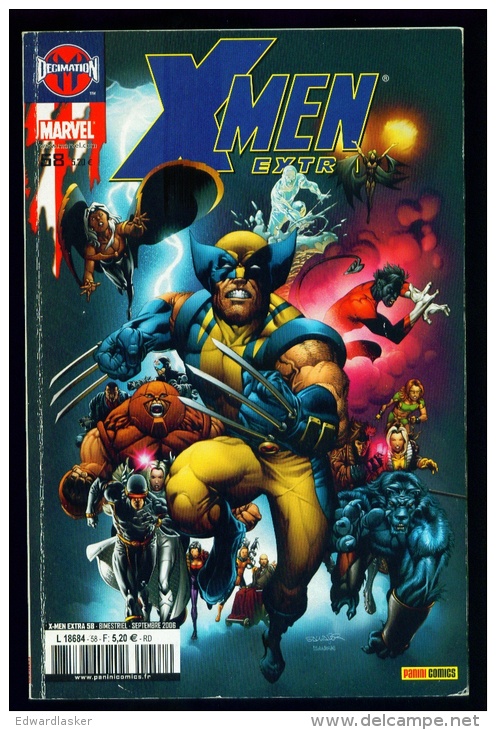 X-MEN EXTRA N°58 - Panini Comics 2006 - Bon état - XMen