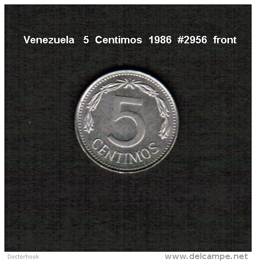 VENEZUELA    5  CENTIMOS  1986  (Y # 49b) - Venezuela