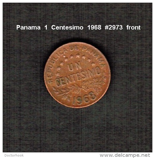 PANAMA     1  CENTESIMO  1968  (KM # 22) - Panama