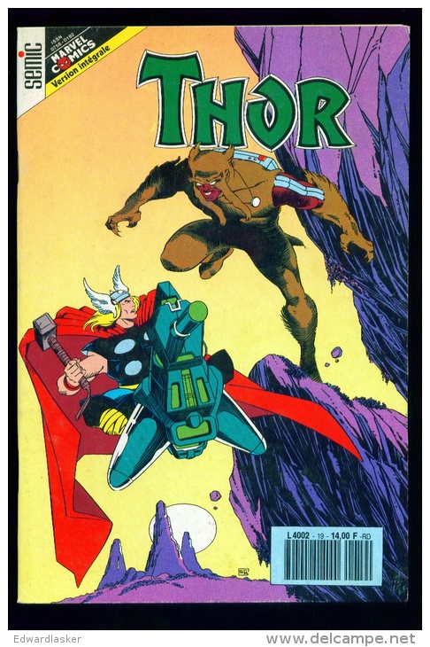 THOR N°19 - Semic 1991 - Très Bon état - Lug & Semic