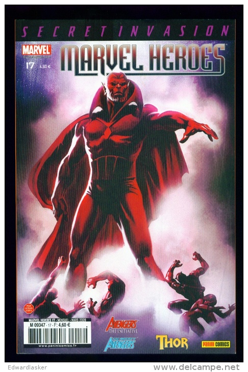 MARVEL HEROES N°17 - Panini Comics 2009 - édition Kiosque - Excellent état - Marvel France