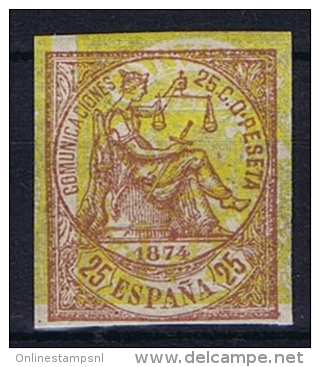 Spain: 1874, Mi 139 U MNH/** - Nuovi