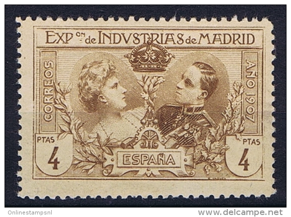 Spain: 1907, Mi A 1 F MNH/** - Unused Stamps