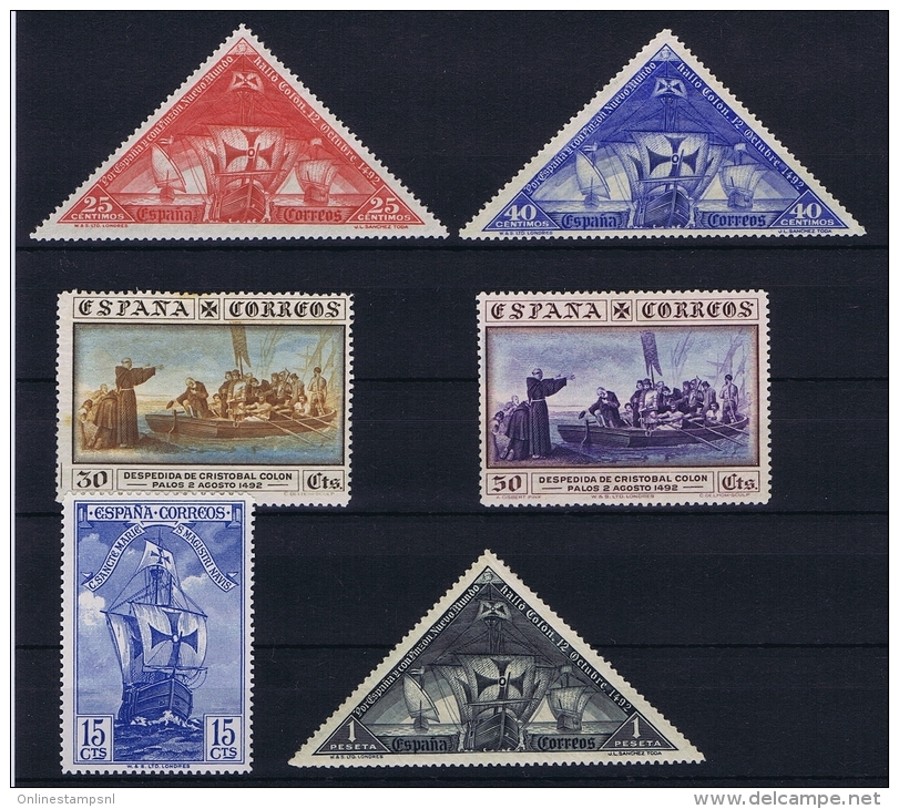 Spain: 1930  Mi 508 - 517 MH/* Part Of Set! - Nuovi