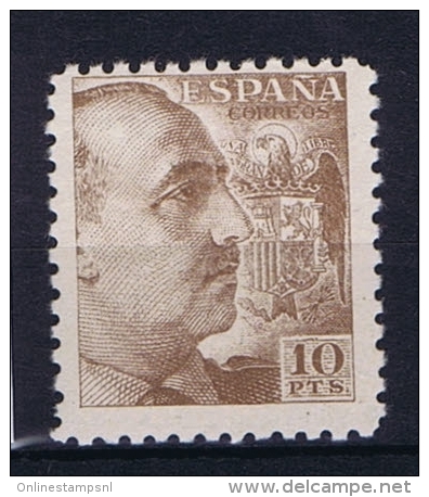 Spain: 1939  Mi 856, MNH/**, Perfo 10 - Unused Stamps