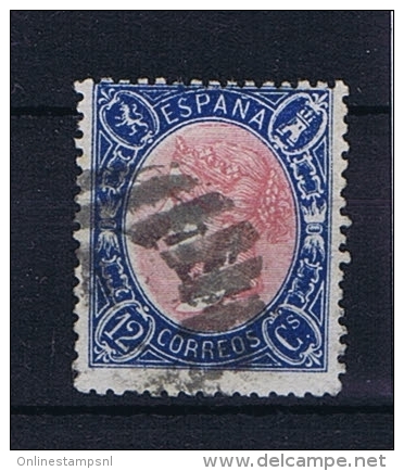 Spain: 1865 Michel Nr 69 Used - Usati