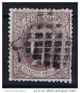 Spain: 1866 Michel Nr 79 Used - Gebraucht