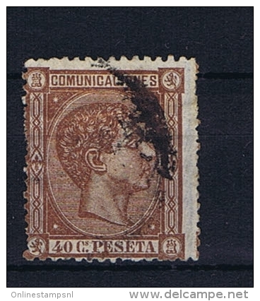 Spain: 1875 Michel Nr 151 Used - Gebraucht