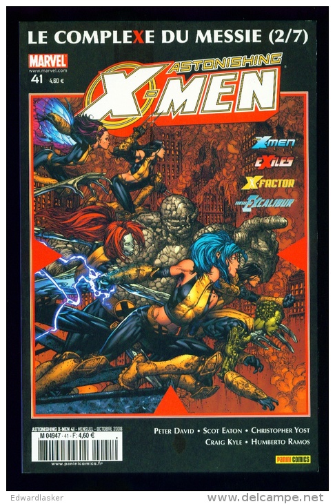 ASTONISHING X-MEN N°41 - Panini Comics 2008 - Edition Kiosque - Excellent état - XMen