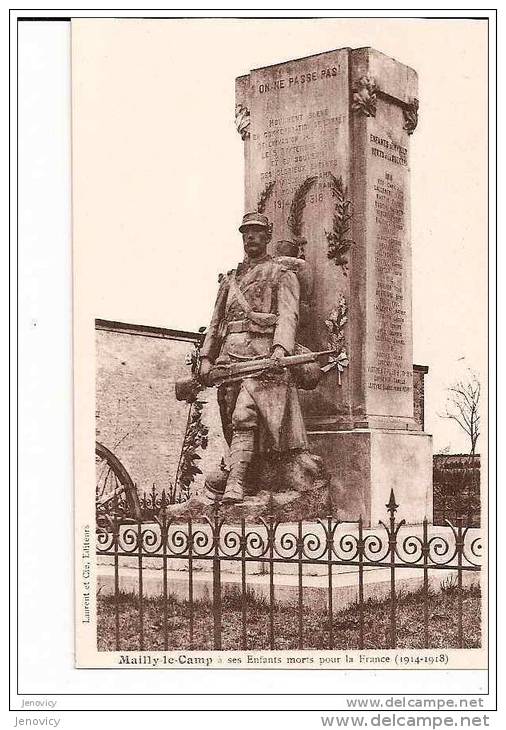 MONUMENT A SES ENFANTS MORT POR LA FRANCE (1914-1918)REF 14245 - War Memorials