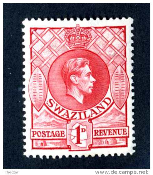 5943x)  Swaziland 1938  ~ SG # 29  Mint* ~ ( Cat. £2.75 )~ Offers Welcome! - Swasiland (...-1967)