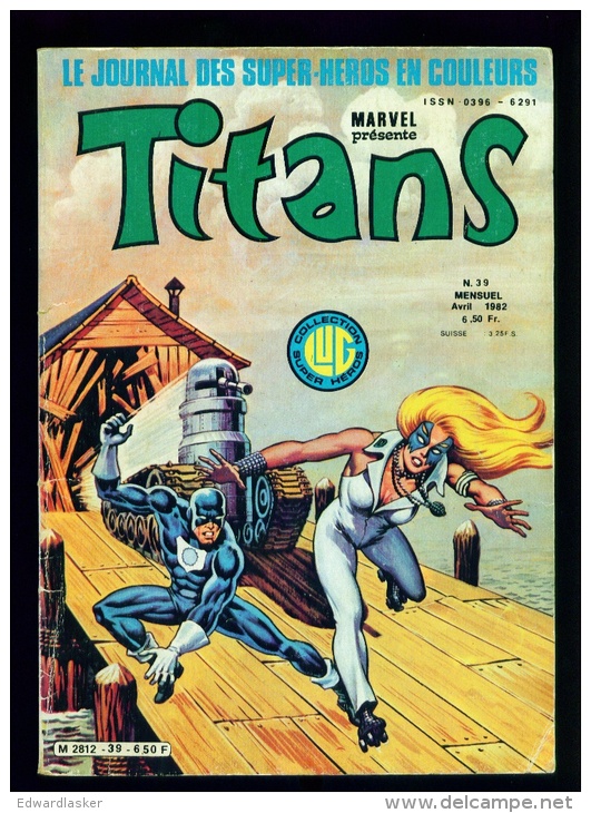 TITANS N°39 - Lug 1982 - Bon état + - Lug & Semic
